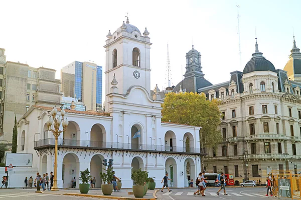 Cabildo Antiguo Ayuntamiento Durante Época Colonial Ahora Utilizado Para Servicio — Foto de Stock