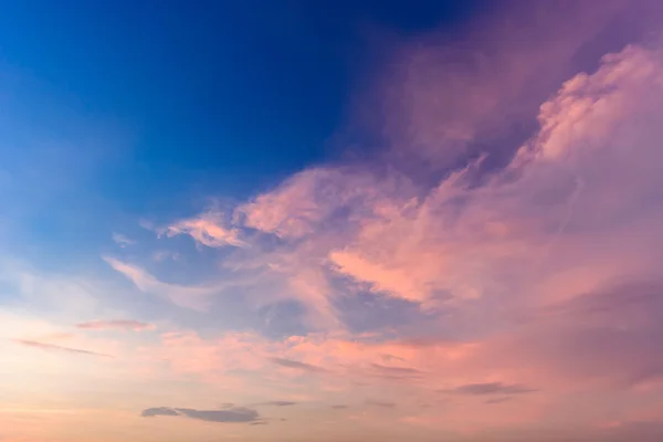 Cielo del atardecer — Foto de Stock