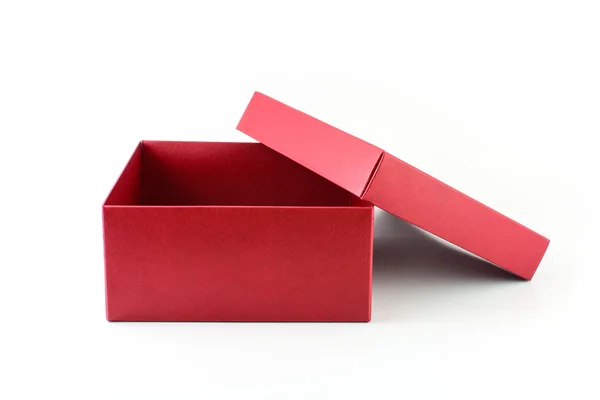 Nyissa meg a piros doboz — Stock Fotó