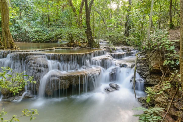 Huay mae kamin şelale kanchanaburi Eyaleti, Tayland at