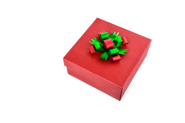 Red gift box — Stock Photo, Image