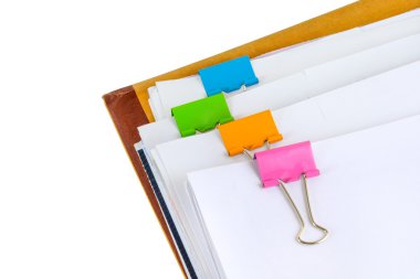 bağlayıcı klipleri içeren belgeler