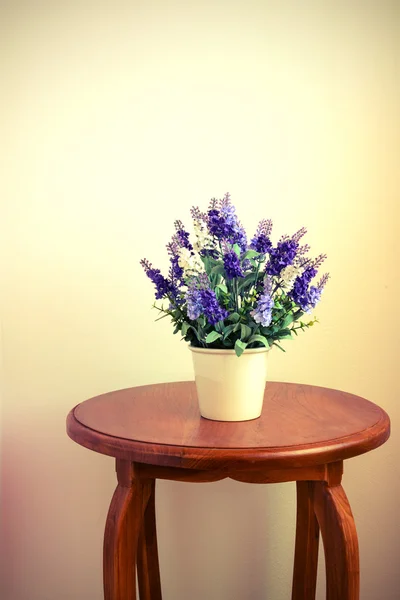 Lavanda in vaso di fiori — Foto Stock