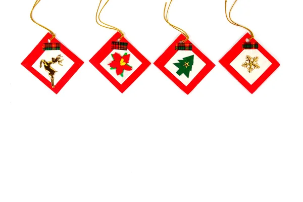 Christmas ornaments background — Stock Photo, Image