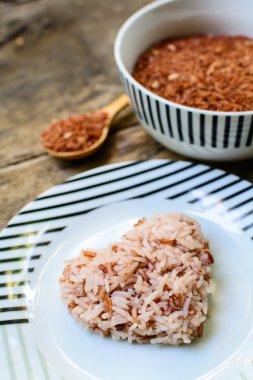 Tahta Masada Kahverengi Pirinç