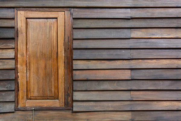 Oude houten venster — Stockfoto
