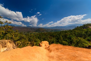 Pai kanyonda Mae hong son, Kuzey Tayland (Kong Lan)
