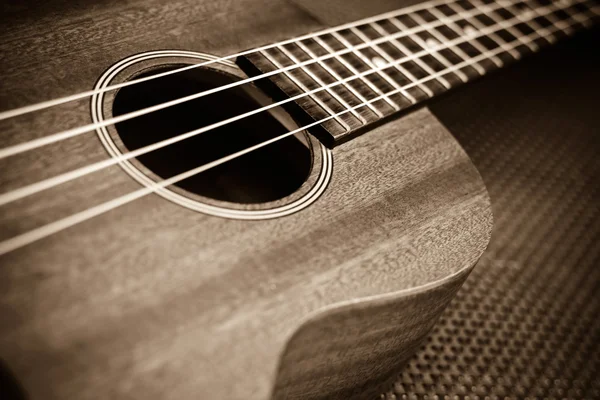 Close up of ukulele — Stock Photo, Image