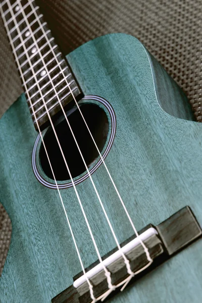 Fechar de ukulele — Fotografia de Stock