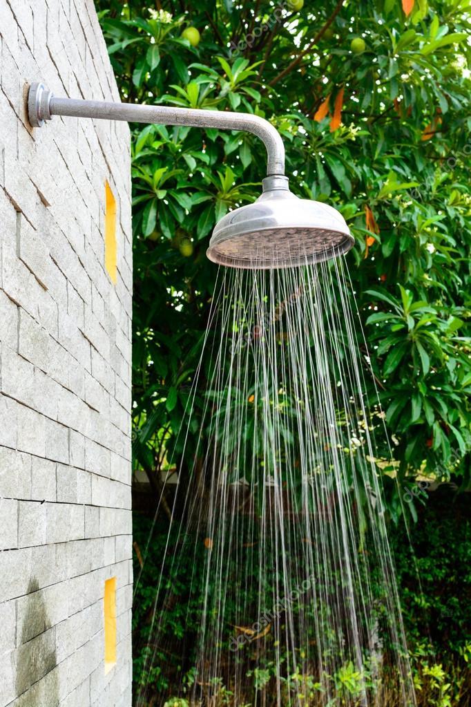 Outdoor Shower Head Stock Photo Kitzcorner 63858153 Outdoor Shower Head Stock Photo
