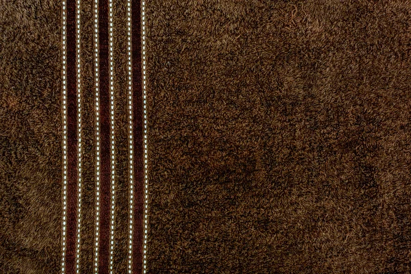 Toalla marrón con textura de fondo — Foto de Stock