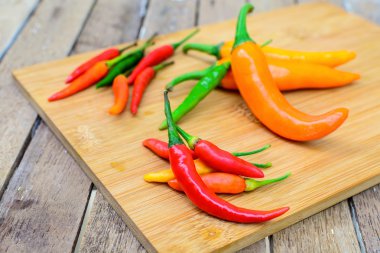 Kırmızı acı biber.