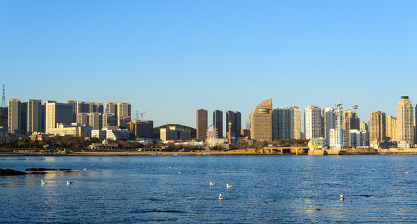 Dalian, China panorama