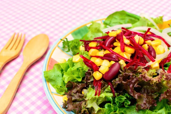 Primer plano de ensalada fresca — Foto de Stock