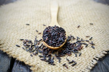 Tahta kaşık riceberry, yakın çekim