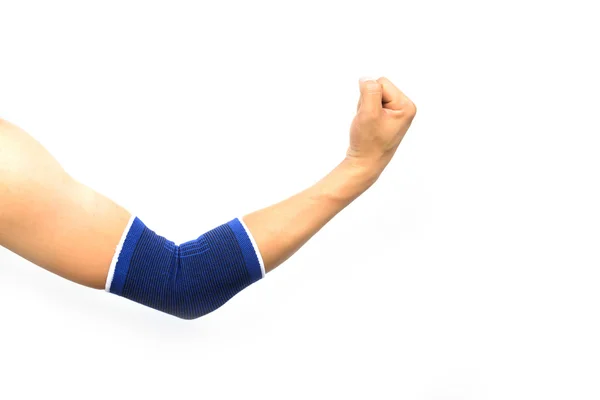 Arm with a elbow support isolated — Stock Photo, Image