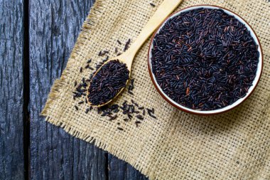 Tahta kaşık riceberry, yakın çekim