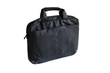 Beyaz izole siyah dizüstü dizüstü