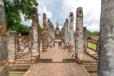 Sukhothai Tarih Parkı, Tayland eski kasaba Sukohthai