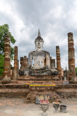 Sukhothai Tarih Parkı, Tayland eski kasaba Sukohthai