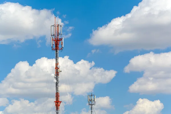 Antena Torre de Comunicación — Foto de Stock