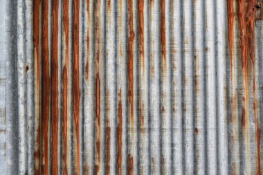 rusty corrugated iron metal texture and background clipart