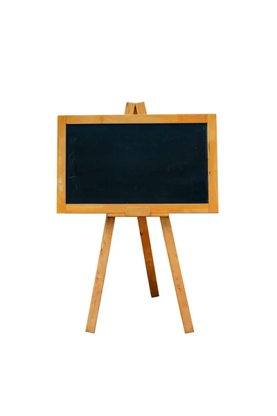 Boş menü blackboard açık ekran üzerinde beyaz izole — Stok fotoğraf