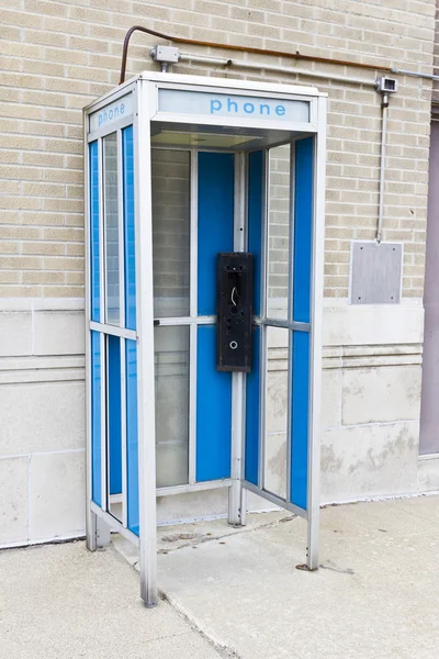 Cabina telefónica abandonada II — Foto de Stock
