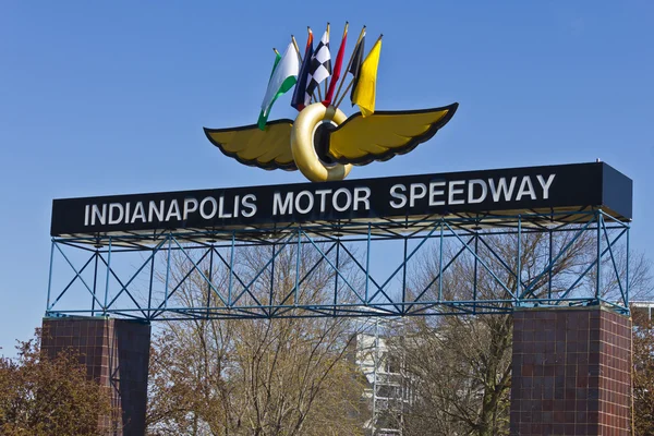 Indianápolis - Circa Março 2016: Indianapolis Motor Speedway IV — Fotografia de Stock