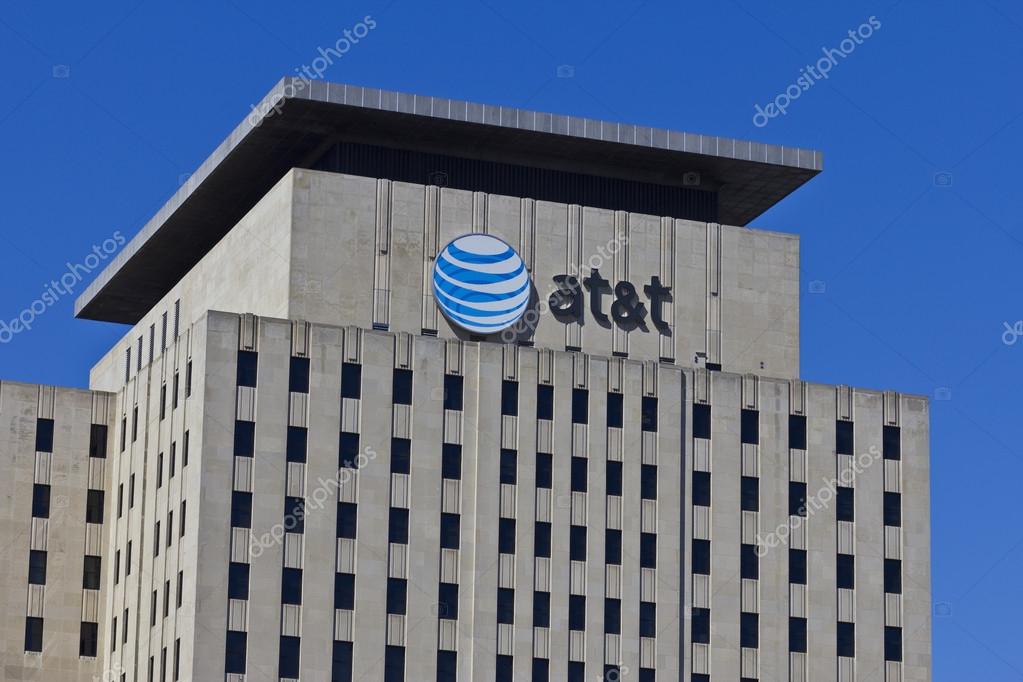 Indianapolis - Circa March 2016: AT&T Indiana Headquarters. AT&T Inc. is an American Telecommunications Corporation VI