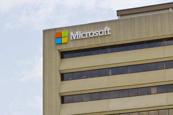 Indianapolis - ca maj 2016: Microsoft Midwest District Headquarters jag — Stockfoto