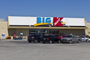 Indianapolis - Haziran 2016 yaklaşık: Kmart büyük K perakende satış yerini. Kmart bir iştiraki olan Sears Holdings II olduğunu