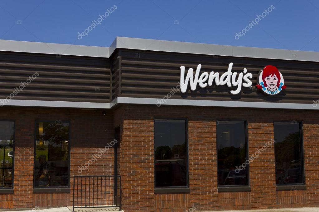 Indianapolis - Circa June 2016: Wendy's Retail Location. Wendy's is an International Fast Food Restaurant Chain VI