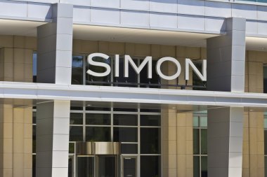 Indianapolis - Haziran 2016 yaklaşık: Simon özellik grubu merkez. SPG bir ticari gayrimenkul yatırım güven (GYO) IV olduğunu