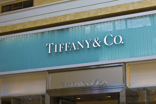 Λας Βέγκας - περίπου Ιουλίου 2016: Tiffany & Co. λιανικής Mall τοποθεσία. Tiffany είναι μια πολυτέλεια κοσμήματα και λιανοπωλητής ειδικότητας, Headquartered στην πόλη της Νέας Υόρκης ΙΙΙ — Φωτογραφία Αρχείου