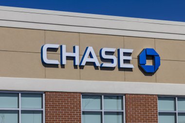 Muncie, In - Circa Ağustos 2016: Chase Bank Perakende Satış Yeri. Chase JPMorgan Chase IV ABD Tüketici ve Ticari Bankacılık İş