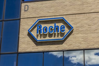 Indianapolis - yaklaşık Ağustos 2016: Roche Diagnostics U.S. Karargahı. Roche Diagnostics sağlık alanında dünya lideri olan ben