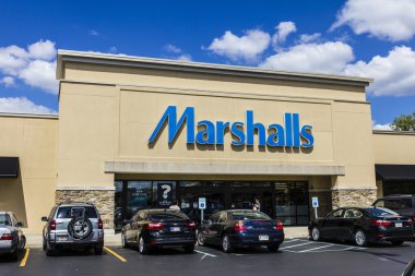 Indianapolis - Eylül 2016 yaklaşık: Marshalls perakende alışveriş merkezinin konumu. Marshalls Tjx şirketler bir iştiraki olan ben