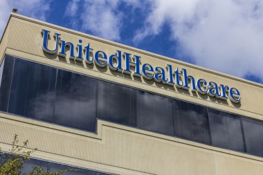 Indianapolis - Eylül 2016 yaklaşık: Unitedhealthcare Indiana Karargahı. İşveren, birey ve aile sağlık sigorta III Unitedhealthcare sağlar