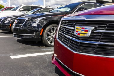 Indianapolis - Eylül 2016 yaklaşık: Cadillac otomobil satıcıları