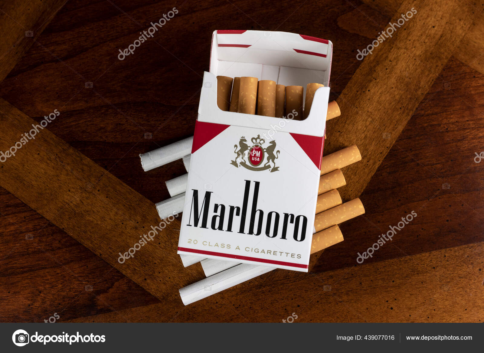 Indianapolis Circa Dezember 2020 Marlboro Zigaretten Marlboro Ist