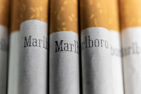 Indianapolis 2020 December Körül Marlboro Cigaretta Marlboro Altria Csoport Terméke — Stock Fotó