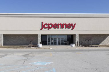 Kokomo - Circa March 2021: Shuttered JCPenney location. After filing bankruptcy, JCPenney is being operated by Simon and Brookfield.