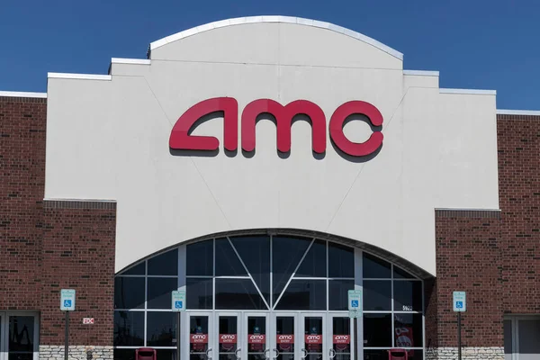 Indianapolis Circa March 2021 Amc Movie Theater Location Amc Theaters — 图库照片