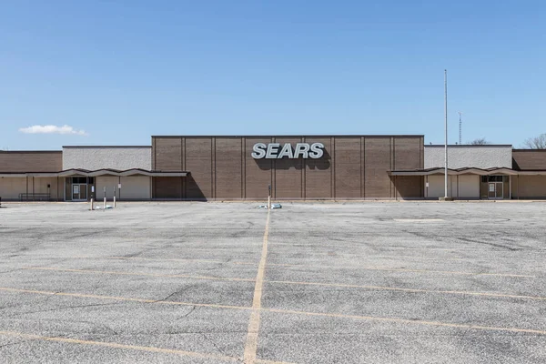 Michigan City Circa Abril 2021 Tienda Sears Recientemente Cerrada Sears — Foto de Stock