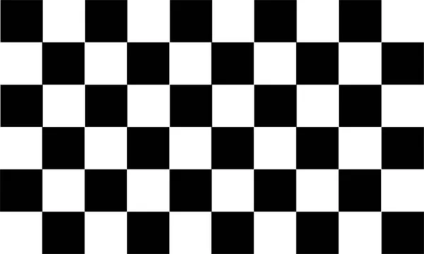 Black White Checkered Texture Vector Background Car Racing Championship Tile – Stock-vektor