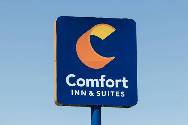 Indianapolis Circa Květen 2021 Comfort Inn Property Comfort Inn Součástí — Stock fotografie