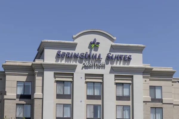 Carmel Circa Május 2021 Springhill Suites Hotel Property Springhill Suites — Stock Fotó