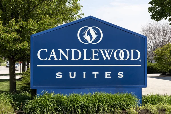 Indianápolis Circa Mayo 2021 Candlewood Suites Property Candlewood Suites Forma — Foto de Stock