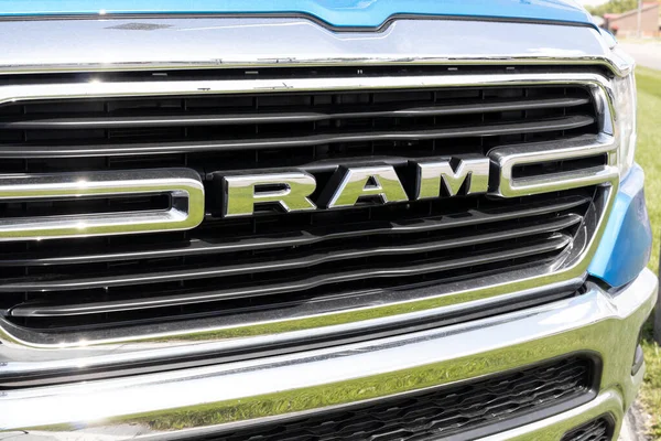 Kokomo Circa May 2021 Ram 1500 Display Chrysler Ram Dealership — Stock Photo, Image